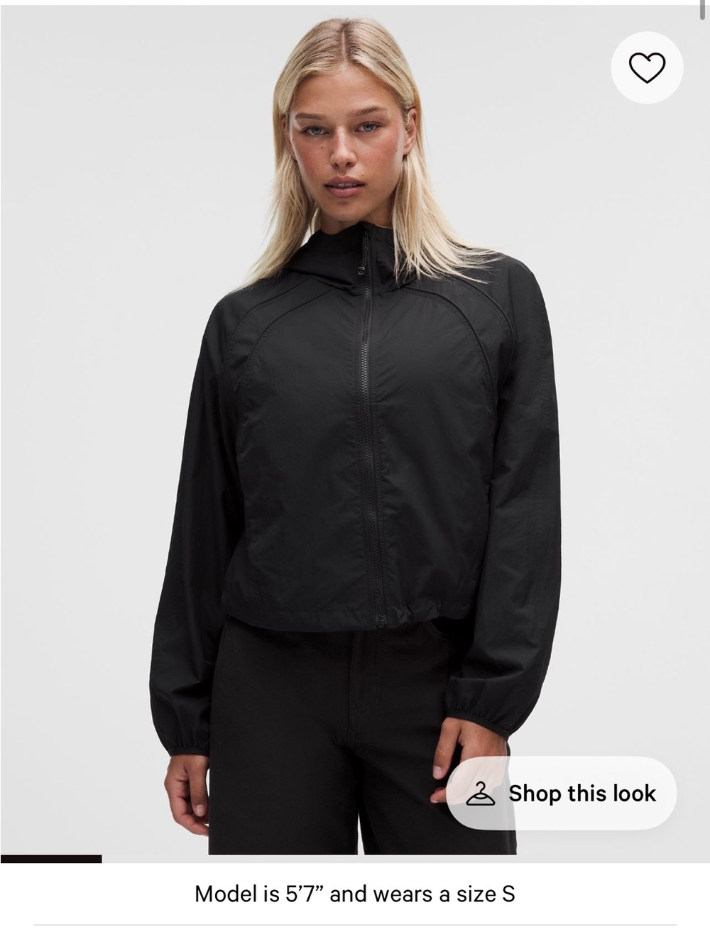 lululemon athletica Scuba Windbreaker Jacket - Black